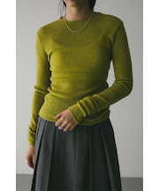 ロングスリーブソフトニット