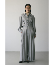 メランジショートシャツ