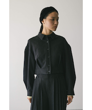 メランジショートシャツ