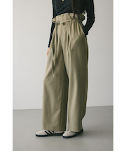 ウエストフリルギャザーパンツ