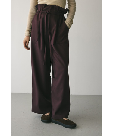 ウエストフリルギャザーパンツ