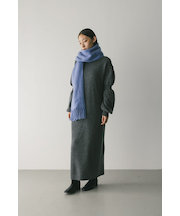 キャンディースリーブニットワンピース