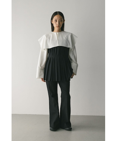 タッキングペプラムキャミ