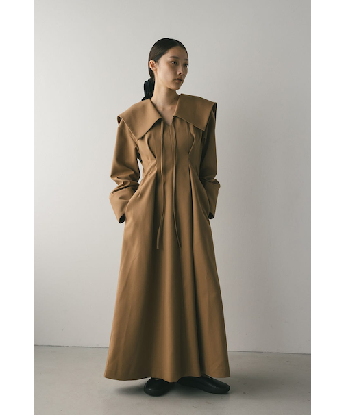 ビッグカラーワンピース