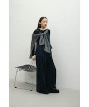 ワイドタックベロアロンパース