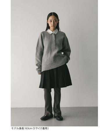 ラガーニットトップ