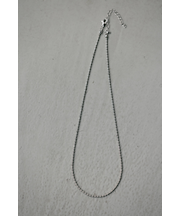 オーバルチェーンネックレス