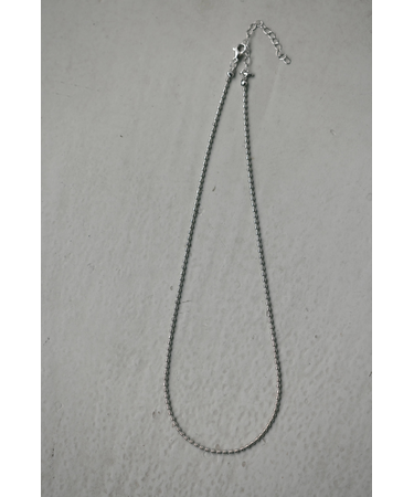 オーバルチェーンネックレス