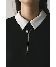 ニュアンスモチーフスライドネックレス