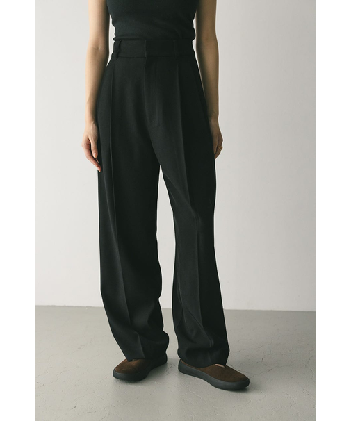 ベーシックツータックパンツ