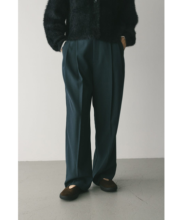 ベーシックツータックパンツ