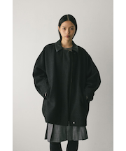 ツイードミディコート