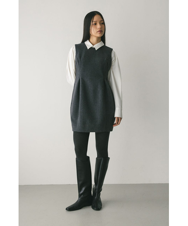 ウールミニワンピース