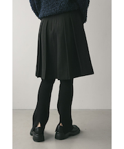 バックスリットニットレギンスパンツ