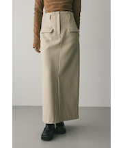 フロントポケットナロースカート