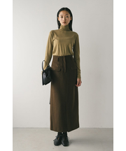 フロントポケットナロースカート