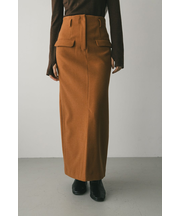 フロントポケットナロースカート