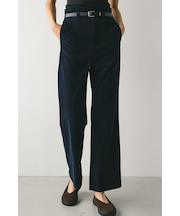 コーデュロイセミフレアパンツ