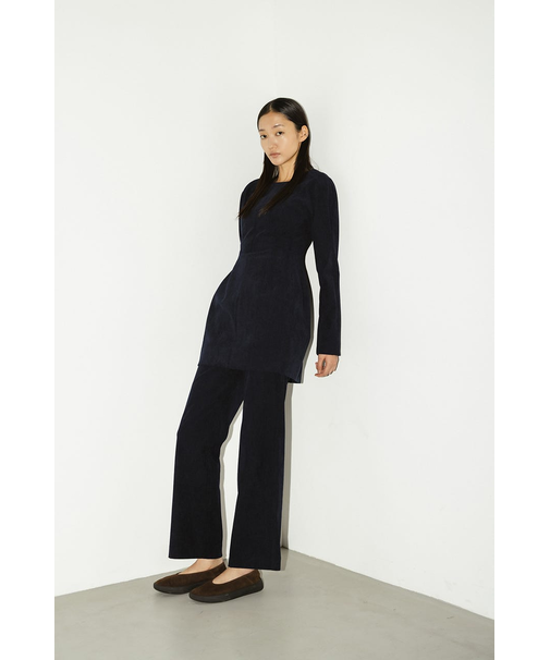 コーデュロイフォルムミニワンピース