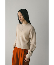 ウールニットプルオーバー