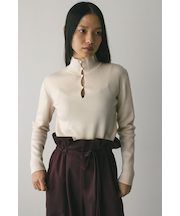 2WAYネックニットトップ