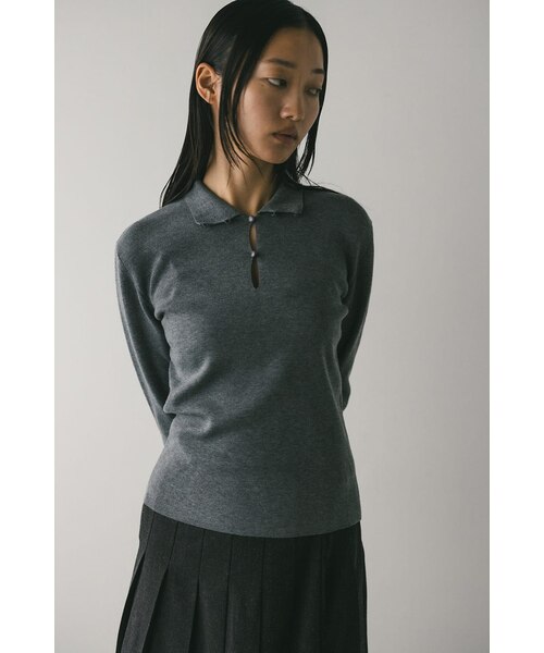 【NOBLE】2WAY ネックニット 2WAYネックニットトップ｜スタイルミキサーの通販｜&mall（アンド