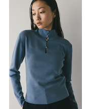 2WAYネックニットトップ