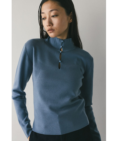 2WAYネックニットトップ