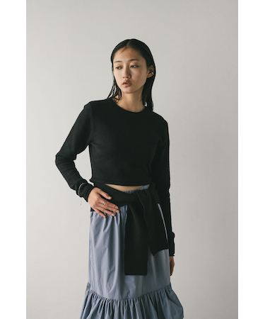 2WAYウエストマークニット