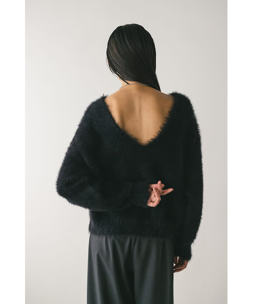 2WAYシャギーニット