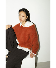 2WAYシャギーニット