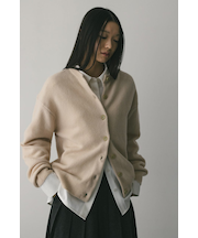 ウールニットカーディガン