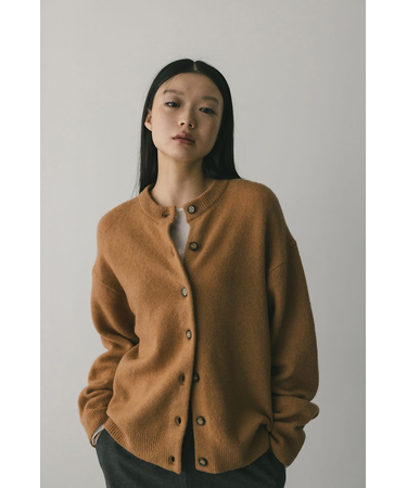 ウールニットカーディガン