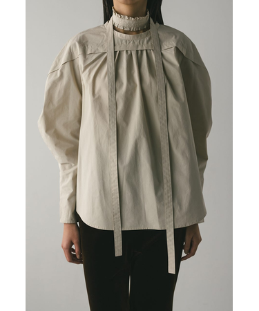 フリルチョーカーセットブラウス