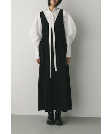 2WAYベロアジャンパースカート