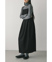 フォルムパターンキャミワンピース