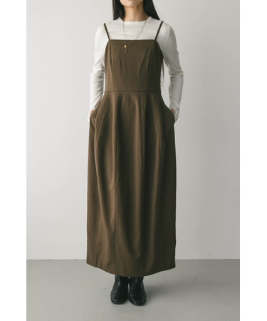 フォルムパターンキャミワンピース