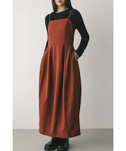 フォルムパターンキャミワンピース