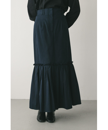 ヘムギャザーチノスカート