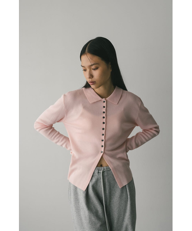 2WAYカラーニットポロ