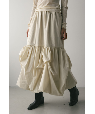 ヘムタックバルーンスカート
