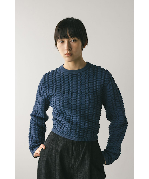 フラッフィーニットトップ