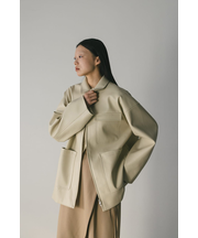 フェイクレザージャケット