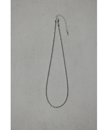 ボールチェーンネックレス