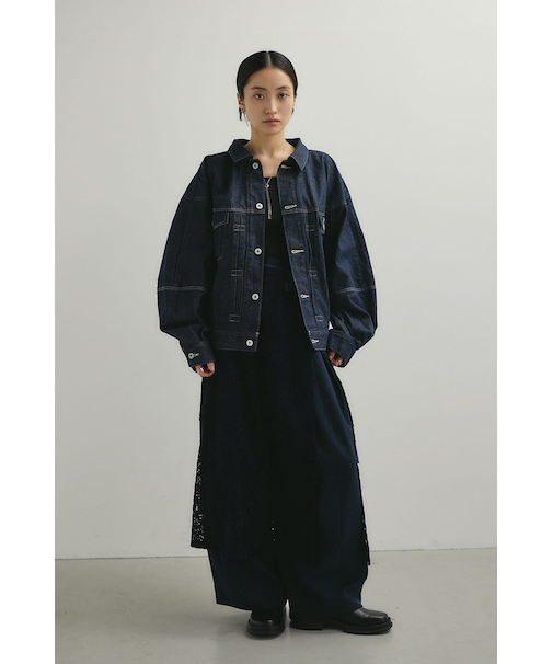 ニュアンスレースラップスカーフ