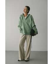 ルーズニットフーディー