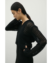 アイレットレースフーディー