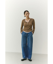 カーブラインデニム