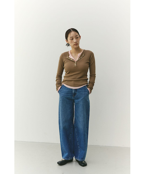 カーブラインデニム