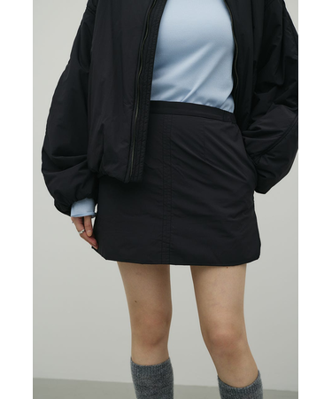 パディングミニスカート